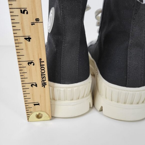 Danika Lace-up High Top Platform Black Sneakers Shoes Women Size 11 - Picture 5 of 16